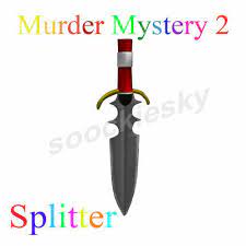 Our mm2 codes post has the most updated list of codes that you can redeem for free knife skins. Roblox Mm2 Splitter Godly Murder Mystery 2 Neu Knife Messer Gun Item Waffe Knive Eur 1 45 Picclick De
