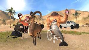 Controlar la cabra loca y golpear. Goat Simulator Payday For Android Apk Download