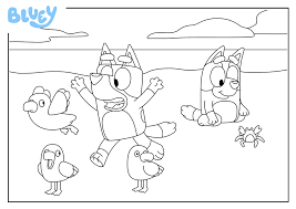 The mind palace is a unique celebration of the rich visual landscape of the bbc series sherlock , featuring more than fifty intricate pieces of artwork by artist mike collins. Print Your Own Colouring Sheet Of Bluey At The Beach