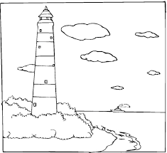 40+ scenery coloring pages for adults for printing and coloring. Lighthouse Coloring Pages 7 Com
