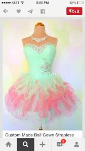Short Poofy Neon Dress Neon Dresses Sweet Sixteen Dresses Sweet 16 Dresses