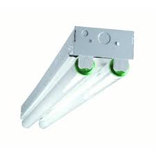 Nicor Lighting 3 Ft Double Row T8 Fluorescent Linear Strip Light Fixture With Energy Saving Electronic Ballast 10394eb Walmart Com Walmart Com