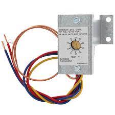 Some heat pump thermostats apply outdoor reset to minimize the effect of the interstage differential. Ot18 60a Goodman Amana Ot18 60a Outdoor Thermostat For Heat Pump
