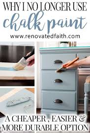 A Better Alternative To Chalk Paint Best Type Of Paint For Wood Furniture Painting Wood Furniture Painted Furniture Furniture Makeover Diy