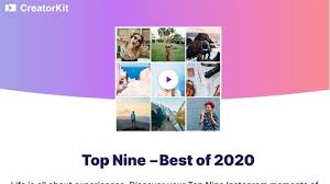 You've all posted amazing memories, and we couldn't be happier to. Link Dan Cara Membuat Top Nine 2020 Instagram Untuk Unggah 9 Momen Terbaikmu Tribunnews Com Mobile