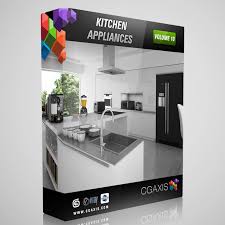 Look for small appliances that save time in the kitchen and dishwashers to clean up quickly. Cgaxis Models Volume 10 Kitchen Appliances Cgaxis 3d Models Store