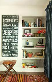 I built him 2 shelves for $20 and i love the results. These 20 Built In Shelves Will Revitalize Alot Of Space Around The House