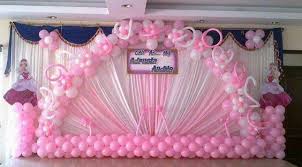 For holiday celebrations and special events, balloons are an easy and inexpensive way to decorate with flair. 1st Birthday Stage Decoration For Boy Birthday Balloons Shop Facebook