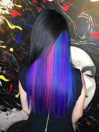 Secrets of the new hair trend everyone's talking about. Peek A Boo Vibrant Hair Colour Designs Suitable For Work