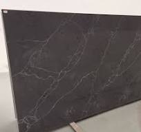 GOLDTOP OEM/ODM Cuarzo Losas Stone Artificial Rock Wall Panels Thin Brick  Veneer Laurent Grey Quartz Slab for Counter Tops