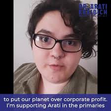 The decision to run for Congress was not an easy one. Our political system  is not built for "outsiders," especially if you're a woman + person of  color. But, I thought about my children and the world ...