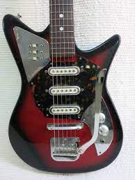 Vintage 1960s Teisco St George Guitar Lo Fi Guitar Odd Shape Shaggs Garage Rocker Monterey Park Guitar Shop Online Only No Pick Ups Reverb Guitar Beautiful Guitars Cool Guitar