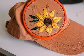 Pin By Lamiaalharbi On Hand Embroidery Embroidered Hats Hat Embroidery Embroidery Patterns