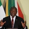 What time will cyril ramaphosa deliver his address to the nation on monday 23 march? 1
