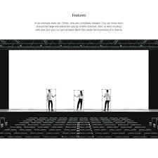 Presentation Hall Mockup Mockup Presentation Poster Design Inspiration