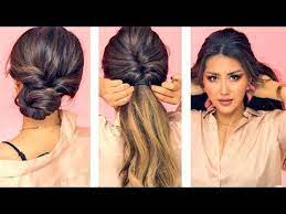 Top 10 Lazy Running Late Hairstyles Hacks For Frizzy Hair Easy Spring Peinados Youtube Easy Work Hairstyles Easy Braids Medium Hair Styles