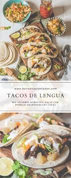 Tacos Mit Rinderzunge Tacos De Lengua Rinderzunge Rinderfilet Rezepte Rinderzunge Rezept