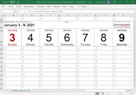 2021 yearly printable calendars in microsoft word, excel and pdf. How To Make A Calendar In Excel 2021 Guide Clickup Blog