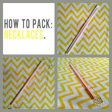 How To Pack Necklaces Packing Necklaces Crafty Greatful