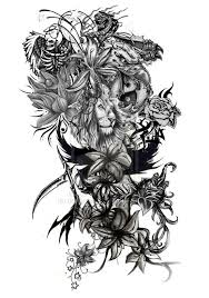 A unique design of an anchor that is breaking in the middle. Greatest Tattoos Designs Unique Half Sleeve Tattoos For Women Half Sleeve Tattoos Drawings Unique Half Sleeve Tattoos Half Sleeve Tattoos Designs