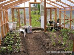 Comment Construire Une Serre Serre Jardin Jardins En Bois Et Jardin Interieur