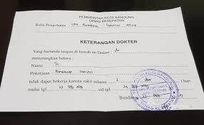 Dokter merupakan salah satu profesi di bidang kesehatan yang tentu saja keterangannya sangat untuk lebih jelasnya, anda bisa melihat contoh surat keterangan sakit dari dokter di bawah ini. Surat Dokter Kosong Pdf