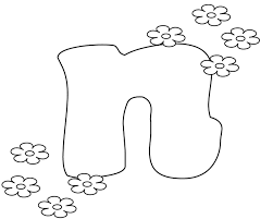Lowercase Letter N Coloring Page Printable Letters Coloring Pages Free Printable Letters