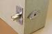 Hidden Push Button Lock