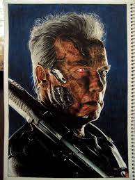 Terminator Genesis Lapices De Colores Lapices De Colores Lapices Terminator Genesis
