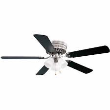 Product titlehoneywell carnegie 52 matte black led industrial ceiling fan with remote, mesh drum lighting and edison bulbs. Design House 156018 Millbridge 52 Inch Traditional Indoor Hugger Low Profile Mount Ceiling Fan With Light Kit Reversible Blades Satin Nickel Walmart Com Ceiling Fan Light Kit Hugger Ceiling Fan Ceiling Fan With