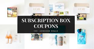 You will see either a confirmation. 100 Awesome Subscription Box Coupons 2021 Urban Tastebud