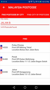 Locate the correct postal codes for malaysia in the list above by clicking the destination region you are sending to. Free App Malaysia Postcode Android Forums At Androidcentral Com
