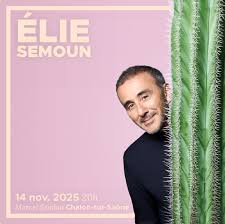 NOUVELLES DATES | Elie Semoun à Châlon, Belfort et Dole 📍 Elie Sémoun  repart en tournée avec son huitième spectacle « Cactus » 🌵 Inutile de  chercher bien loin pour comprendre le