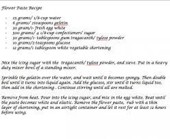 (i haven't tried it unfortunately). Flower Paste Lisianthus Spray Paste Recipe Gum Paste Gumpaste Recipe