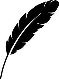 Feathers Illustrations Silhouette Stencil Silhouette Art Silhouette
