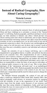 U.s., world, entertainment, health, business, technology, politics, sports. Instead Of Radical Geography How About Caring Geography Lawson 2009 Antipode Wiley Online Library