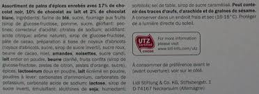 Assortiment De Pains D Epices Aux 3 Chocolats Favorina 500 G