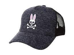 Psycho Bunny Backing Baseball Cap Heather Navy Baseball Caps From Bad Hair Days To Bad Weather Days This P Baseball Cap Wash Baseball Cap Mesh Baseball Cap