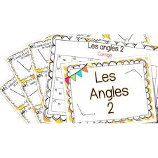 Du cycle 1 au cycle 3. Les Angles 2 Cartes A Taches Fun Math Education Math Homeschool Math