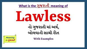 A free online english hindi picture dictionary. Lawless Meaning In Gujarati Lawless àª¨ àª…àª° àª¥ àª¶ àª› Lawless In Gujarati Dictionary Youtube