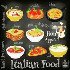 Typical italian ingredients, methods and dishes influence other palettes across the globe. Italian Food Menu Italian Food Menu Italian Recipes Food Menu