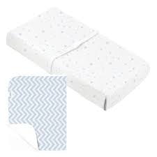 Qu'il soit posé sur un meuble à langer, une table à langer ou posé sur un lit, il doit en effet répondre à un certain nombre de critères. Kushies Couvre Matelas Pour Table A Langer Et Alese Impermeable Paquet Bleu Blanc Walmart Canada