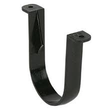 Brackets mount bracket manufacturers steel metal tv mount brackets. Floplast Half Round Clips 68mm Black 10 Pack Gutter Brackets Clips Screwfix Com