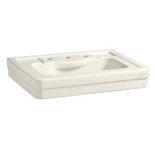 inch pedestal lavatory basin