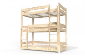 3.160 (*) posti letto di degenza occupati: Letto A Castello 3 Posti 90x190 Legno Abc Meubles