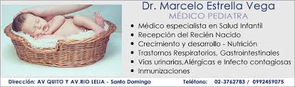 Doctor Marcelo Estrella Vega especialista en Pediatria en Santo Domingo