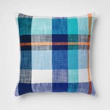 A blue sofa is a hot trend at the moment, for good reason. Blue Throw Pillows Target