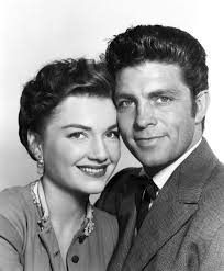 Dale Robertson and Anne Baxter in "The Outcasts of Poker Flat" (1952)