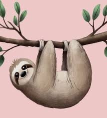 Pin By Irene Borbon On Pretty Sloths With Flowers Sloth Art Sloth Lovers Sloth