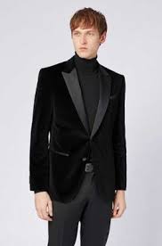 Pantolon Ceket Kombinleri Siyah Kadife Blazer Ceketle Davet Kombini Blazer Ceket Erkek Modasi Hugo Boss